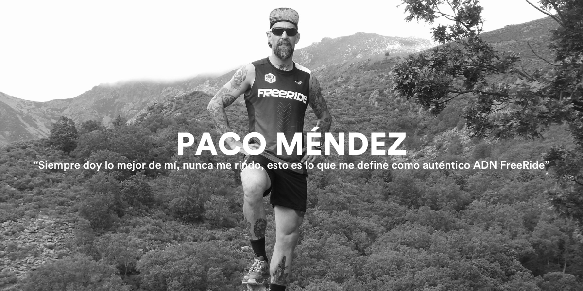 Paco Méndez, deportista FreeRide